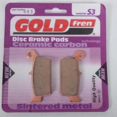 Plaquette de frein Gold Fren pour Moto TM 85 MX JR 2002 à 2004 ARD Neuf - Photo 1/2