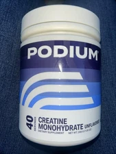 Podium Nutrition Creatine Monohydrate Dietary Supplement Unflavored 7.05oz 1/26