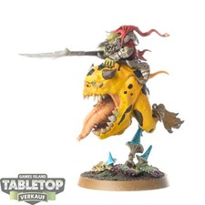 Gloomspite Gitz - Loonboss on Giant Cave Squi...