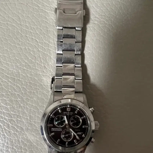 Swiss Military Men's Metal Watch Official
