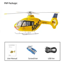 FLYWING EC135 RC Helicopter New ACE Flight Control EC135 Scale Helicopter 470 Si