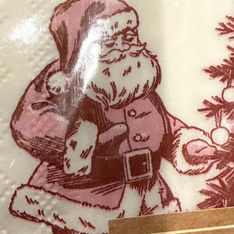 Christmas Toile Paper Napkins New 40 CT Lunch Clementine & Co Decoupage 2 Ply - Image 2 of 4