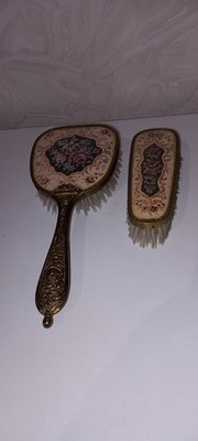 Alte seltene Haar- und Kleiderbürste , Viktorianische Still ( L )