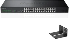 24 Port 2.5G Web Managed Ethernet Network Switch w/24 x 2.5G & 2 x 10G SFP