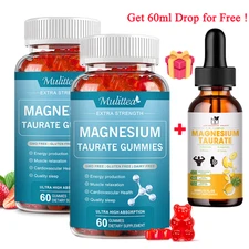 Magnesium Taurate Supplement for Sleep and Cardiovascular Health Immuny Support