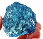 202Ct Aquamarine Super Santa Maria Blue Crystal Facet Rough Specimen YHLA337 — photo 1