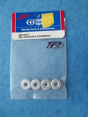 VINTAGE THUNDER TIGER 1917 ADJUSTING KNUCKLE SCREW (4) S3 PD1917 NIP