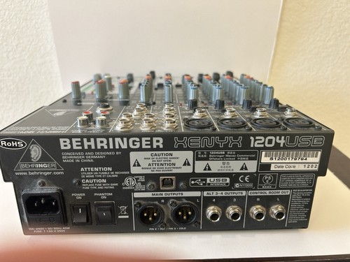Behringer Xenyx 1204USB Mixer with USB with original Box - Picture 7 of 10