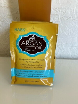 Hask Argan Oil From Morocco Repairing Deep Conditioner, 1.75 oz Each - 12 Pack