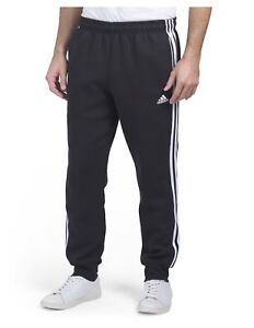 Nwt Adidas Men S Essentials 3 Stripes Jogger Pants Classic Black