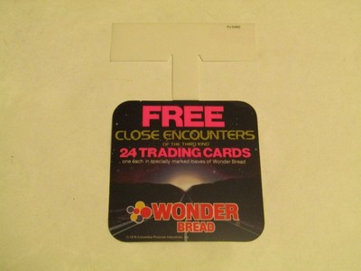 Wonder Bread Close Encounters Shelf Talker Hanger