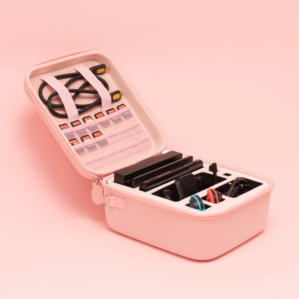 Nintendo switch on sale pink hard case