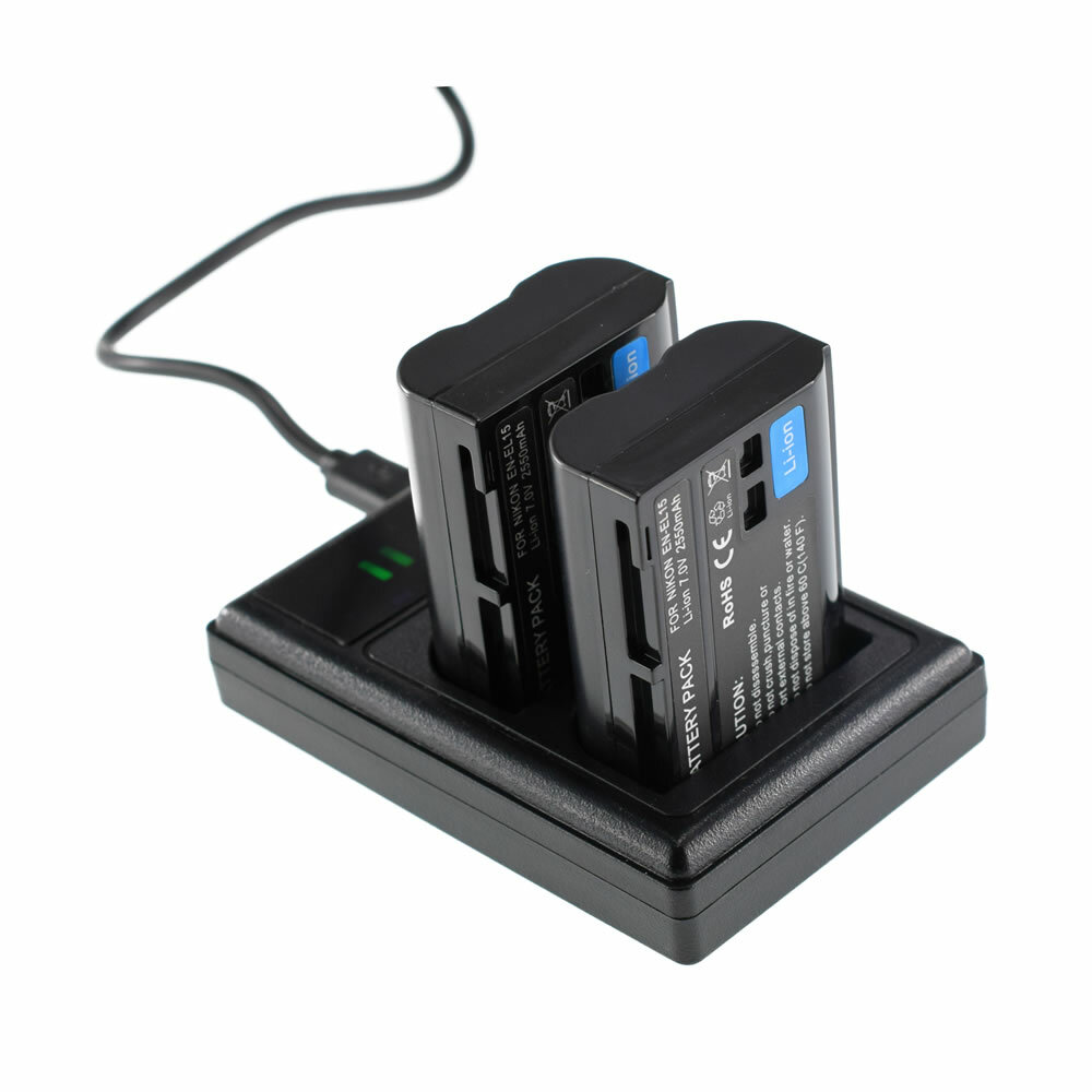 Batteria EN-EL15 Compatibile Per Nikon - Per Fotocamere Z6, Z7, D500, D750, D850 E Altre - Foto 10