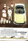 RENAULT FLORIDA OLD ADVERTISING 1960 AD advertising