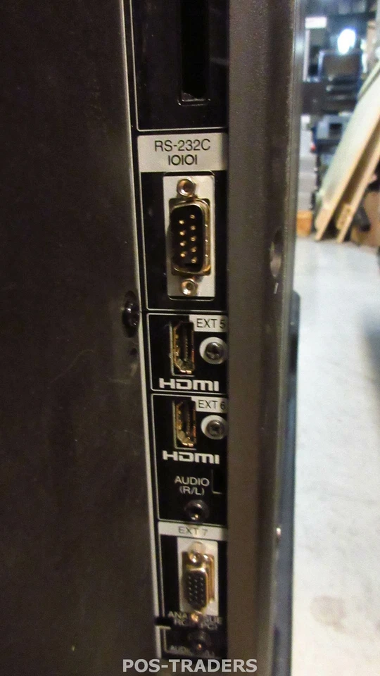 Sharp LC-52X20E - 52" Widescreen 1080P Full HD LCD TV Excl Remote CRACKED SCREEN - Bild 3 von 4