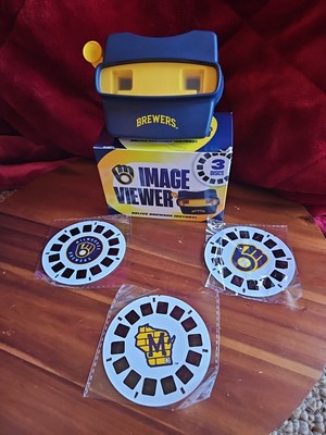 Milwaukee Brewers SGA Image Viewer View Finder Viewmaster w/3 Discs 7/13/24 NIB
