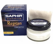 REPTAN Beauty Milk Cream Reptile Exotic leather shoes boots purse SAPHIR R423008