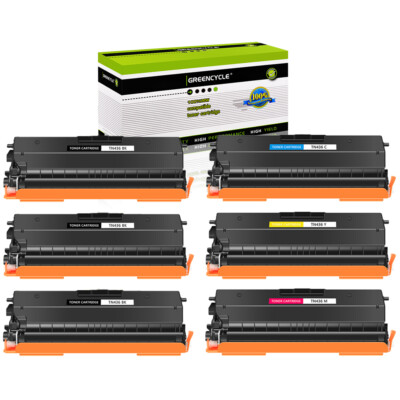 6 Set TN436 Toner BCYM Fits for Brother HL-L9310CDWTT DCP-L8410CDW MFC-L8690CDW
