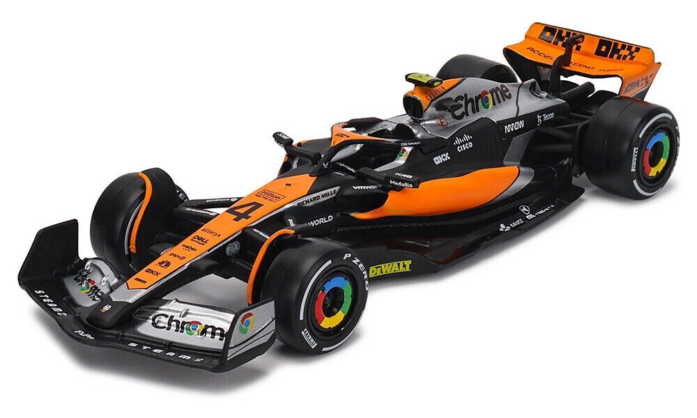 Bburago 1/43 F1 Mclaren MCL60 2023 #4 Lando Norris - New in Stock