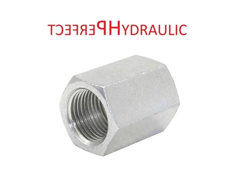 PERFECT HYDRAULIC Manchon fileté hydraulique droit filetage intérieur BSP et métrique