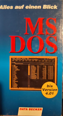 Tornsdorf & Tornsdorf MS DOS Alles auf einen Blick (DATA BECKER Buch 1990)