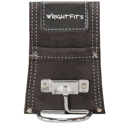 WRIGHTFITS Hammer Holder Pure Leather & Stainless Steel Loop for Tool Belt by WrighFits-117
