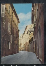 Postcard Carassai Ascoli Piceno Via Roma Pharmacy MC50