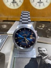 Vintage Watch Japan Automatic Orient College Perpetual Calendar 5 Bar Waterproof