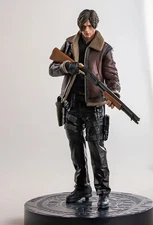 Biohazard Leon Scott Kennedy Anime Figure Brown Jacket Evil Police Game
