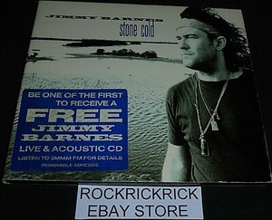 Jimmy Barnes Stone Cold 3 Track Cd Digipak Mushroom Cold 1