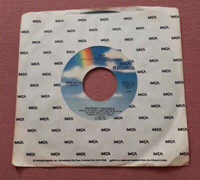 Rupert Holmes 45 Get Outta Yourself / Him 1980 MCA 41173 ex