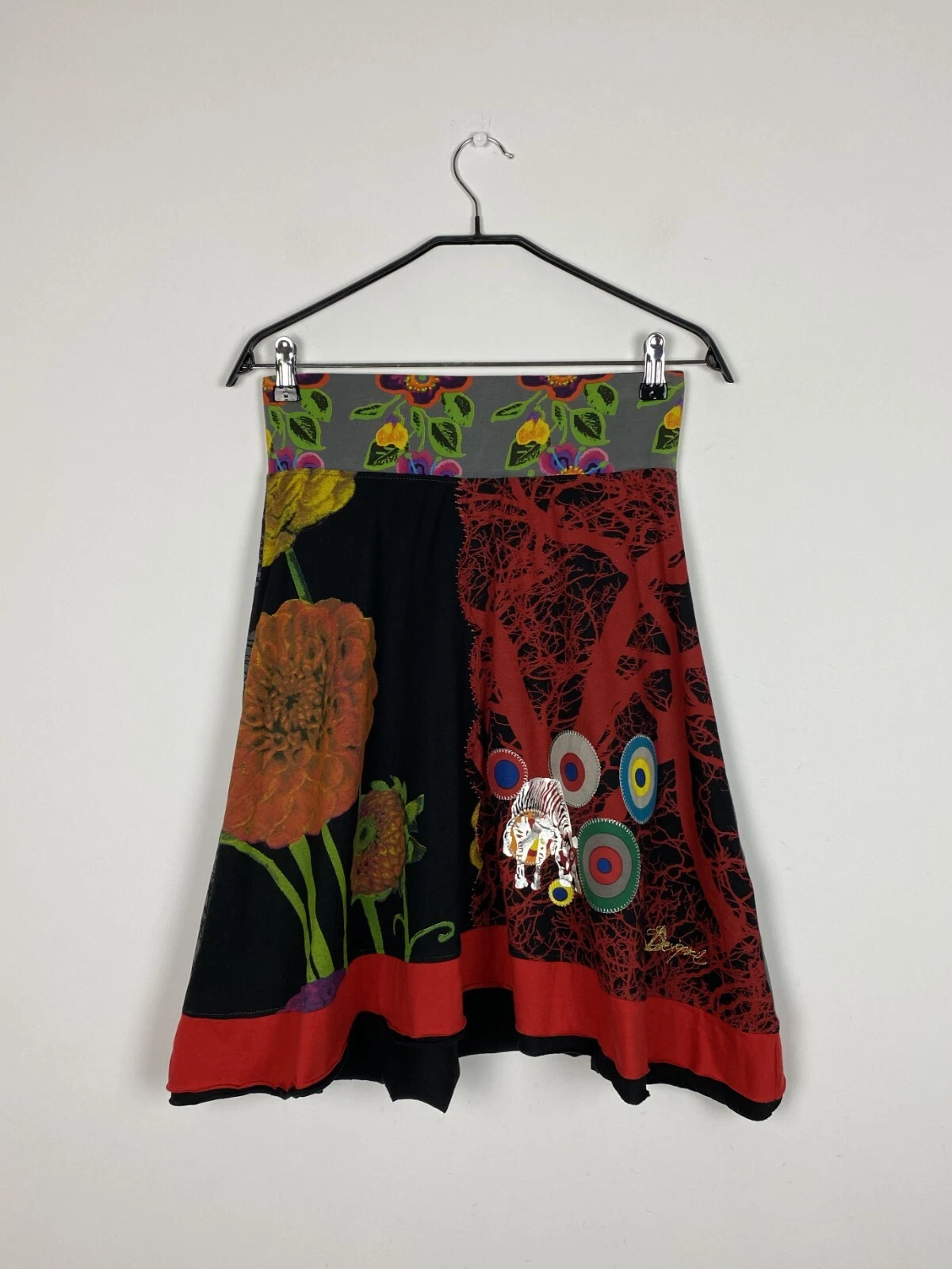 Desigual Women's Skirt 100% Cotton Size S
