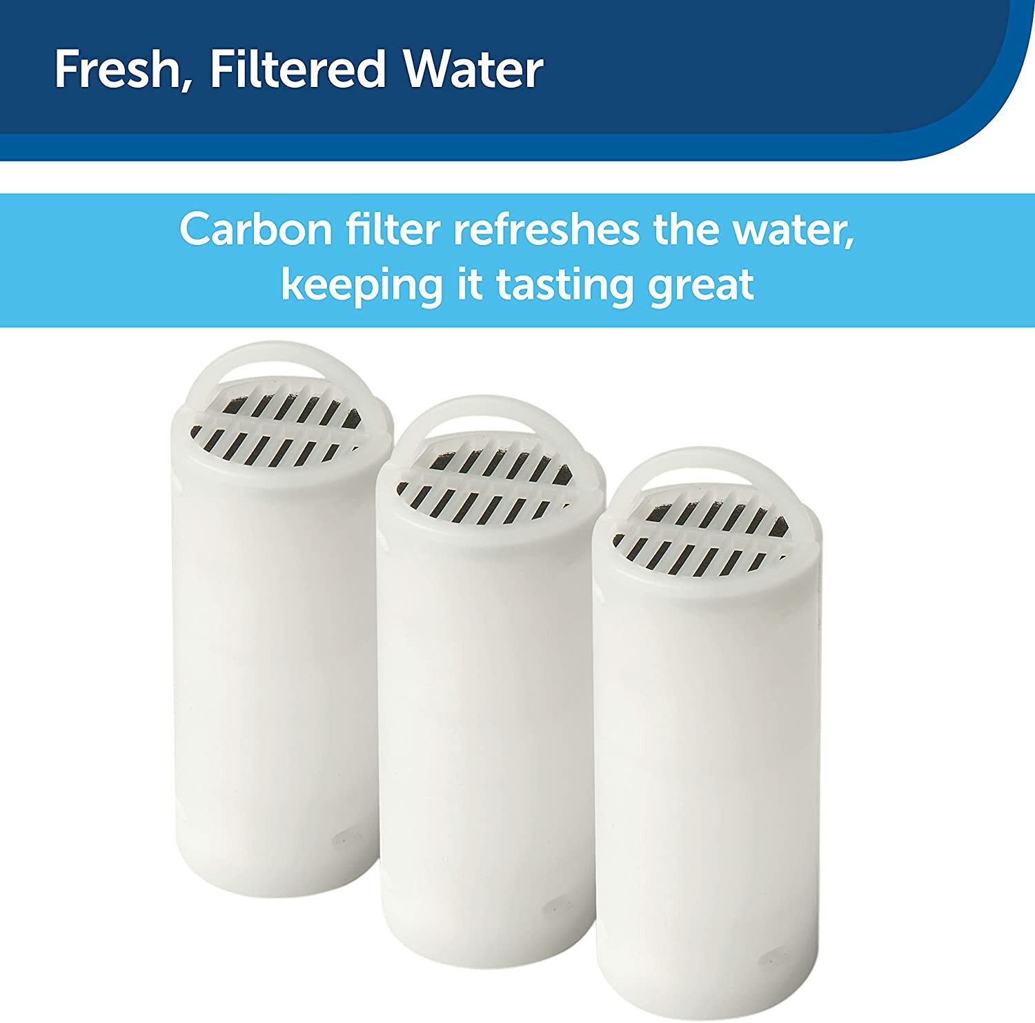 PetSafe PAC0013712 Drinkwell 360 Pet Fountain Filters 3Pack USA