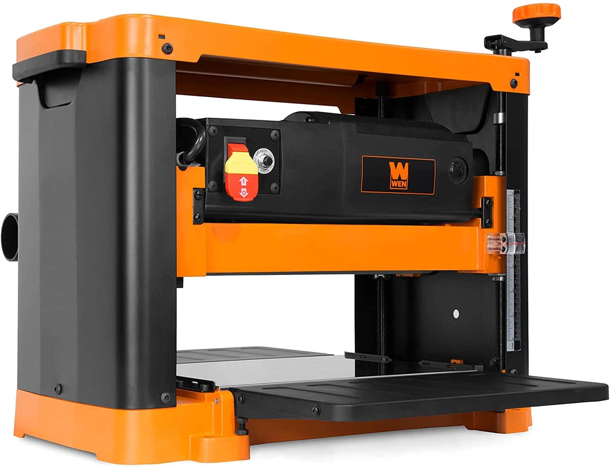 12.5 Inch Two Blade Benchtop Thickness Planer 15 Amp Woodworking Portable Garage