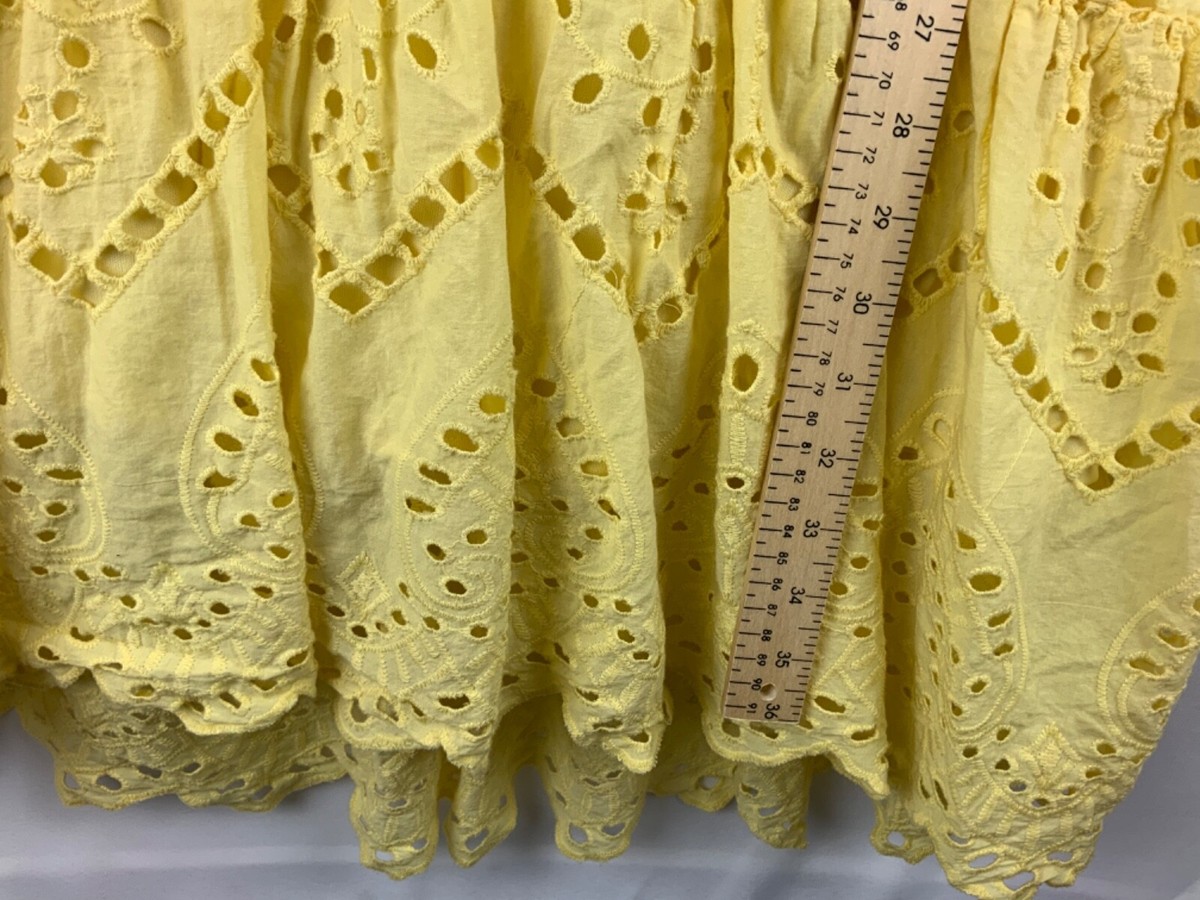 Robe D'été Sans Manches Kirra Jaune - Taille Small Junior - Occasion En Très Bon état - Parfaite Plage