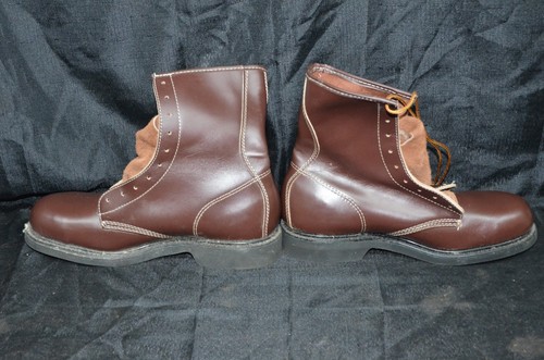 Lehigh Boots 1910 Electrical Hazard Safety Toe Mens Size 7-1/2 E Leather USA 7.5 - Picture 4 of 12