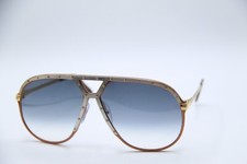 ALPINA M1 2266381 SILVER GOLD GRADIENT AUTHENTIC FRAMES SUNGLASSES 64-14