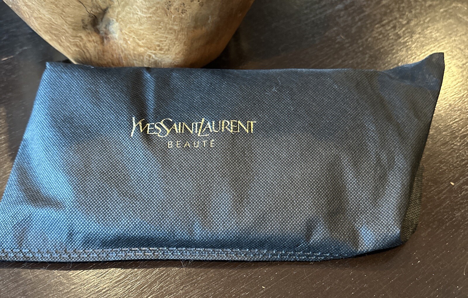 Yves Saint Laurent YSL Beaute borsa cosmetica trucco toilette borsa da viaggio nera