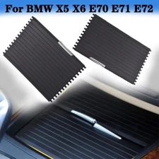 Front Console Cup Holder Roller Blind Cover Kit For BMW X5 X6 E70 E71 2007 -2014