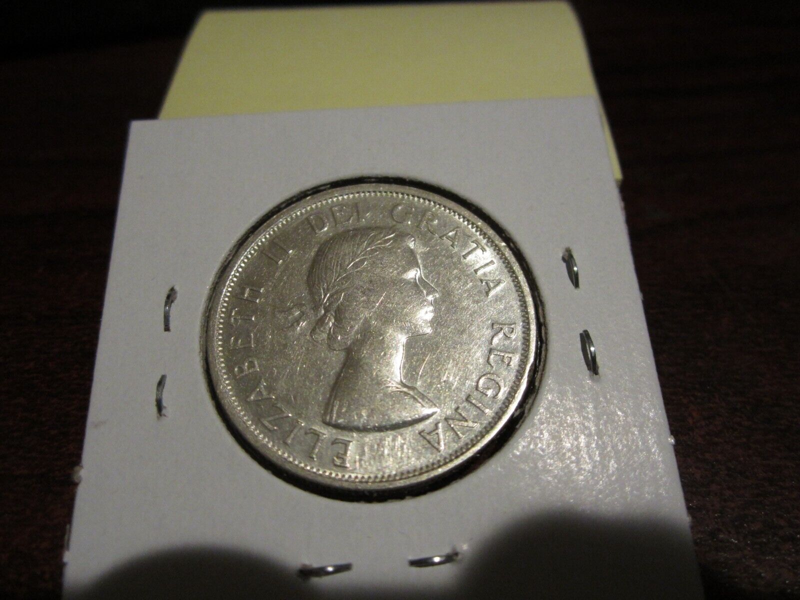 1955 - Canada silver half dollar - Canadian 50 cent