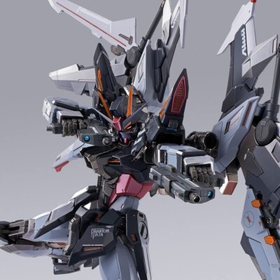 【Noct】LBUILD STRIKE NOIR GUNDAM BANDAI Metal Build Strike Noir Gundam Alternative Strike Ver New