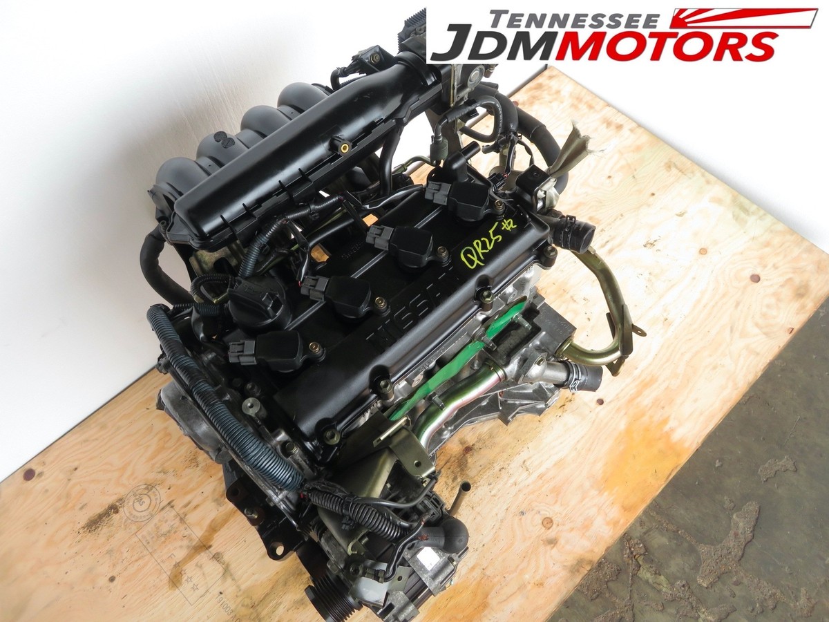テェン 02 03 04 05 06 NISSAN SENTRA SE-R SER 2.5L ENGINE JDM QR25DE