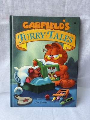 Garfield's Furry Tales by Jim Davis 1990 Vintage Hardback Book