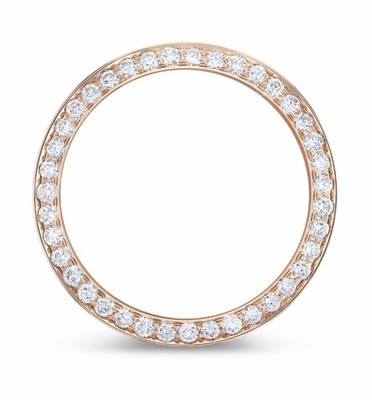 1CT BEAD NATURAL DIAMOND BEZEL FOR ROLEX 28MM 279135 279165 279175 EVEROSE GOLD