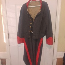 SC Confederate Artillery CSA Shell Jacket Trouser Uniform SET Civil War Medium M