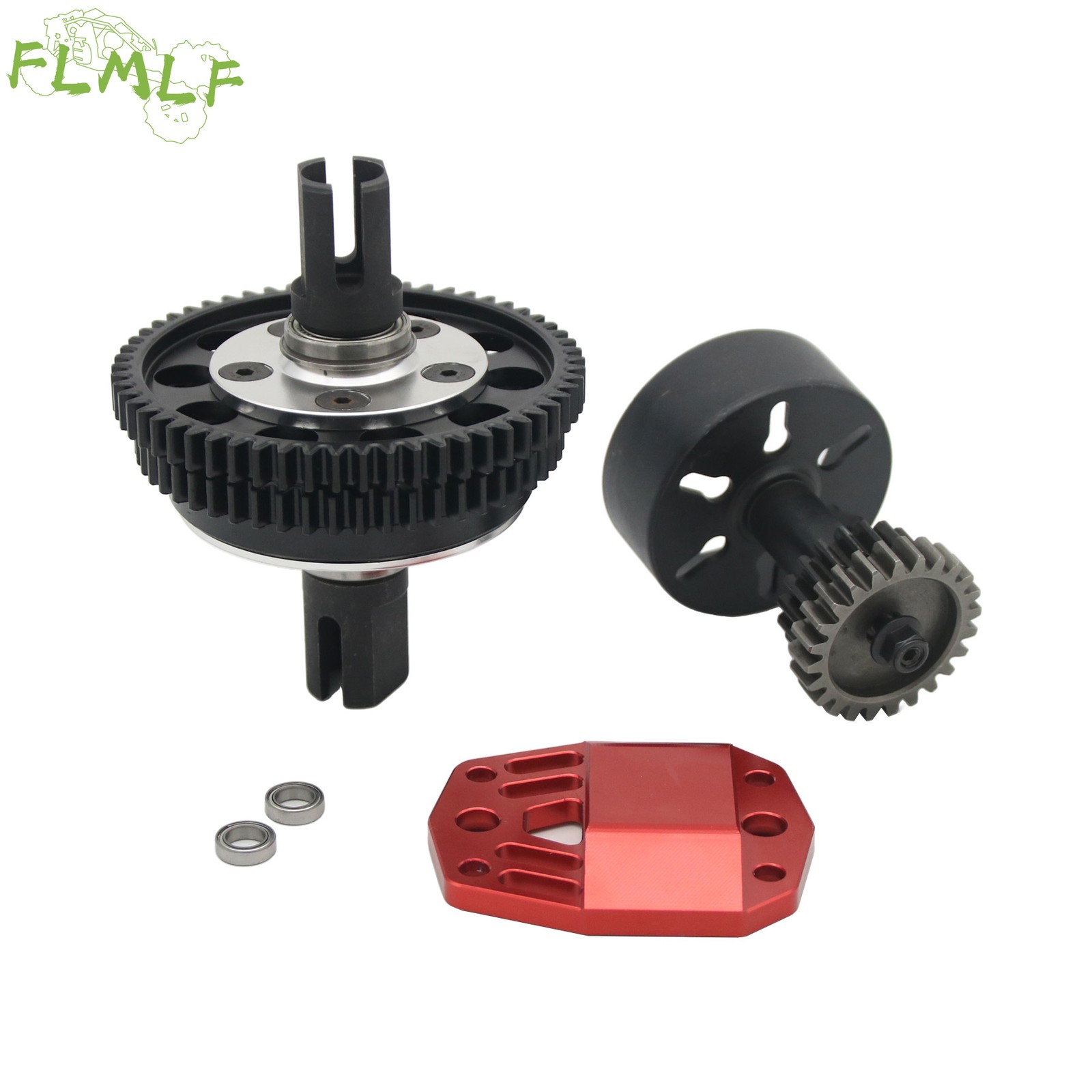 Ingranaggio in lega 2 velocità per ricambi Losi 5ive T RV LT KINGMOTOR X2 Fid Ql foto 2