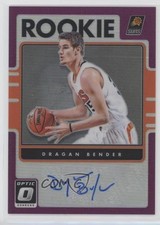 2016 Panini Donruss Optic Rookie Signatures Purple Prizm Dragan Bender Auto 2ct