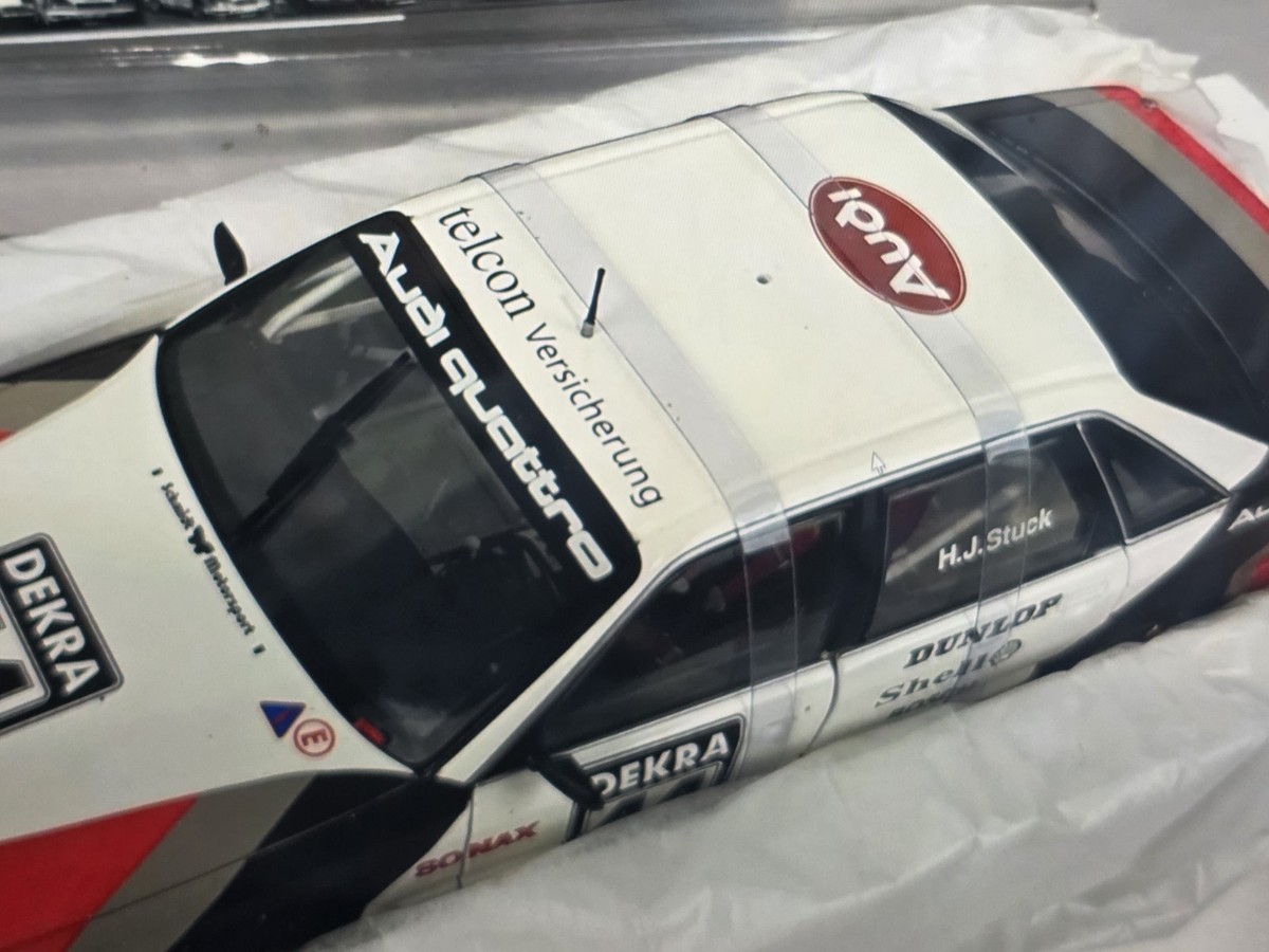 ミニカー MINICHAMPS Audi V8 Quattro DTM - 1990 WOW EXTREMELY RARE Audi V8 Quattro DTM 1990+1991 Stuck 1:43