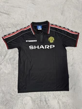 “RETRO” Manchester United 98/99 Away Men Jersey - Size L (could fit M)