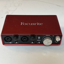 Focusrite Scarlett 2i2 USB Audio Interface 2n...